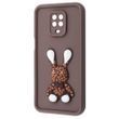 Чехол Pretty Things Case для Xiaomi Redmi Note 9S/Note 9 Pro Brown/Rabbit