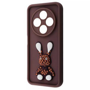 Чохол Pretty Things Case для Xiaomi Redmi 14C 4G/Poco C75 Brown/Rabbit 777-02045 фото