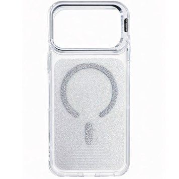 Чехол TPU+PC Jewel Sparkle with MagSafe для Apple iPhone 15 Pro Max (6.7") Diamond White 214-04585 фото