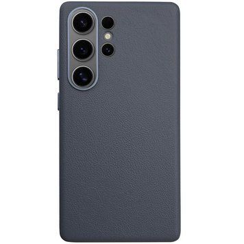 Шкіряний чохол Leather Case для Samsung Galaxy S25 Ultra Midnight Blue 555-03205 фото