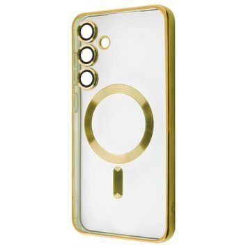 Чохол WAVE Metal Color Case with Magnetic Ring для Samsung Galaxy S25 FE Gold 656-08020 фото