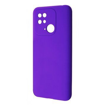 Чохол WAVE Full Silicone Cover для Xiaomi Redmi 10C Dark purple 656-07420 фото