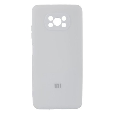 Чехол Full Case with frame для Xiaomi Poco X3/X3 Pro White 777-01018 фото