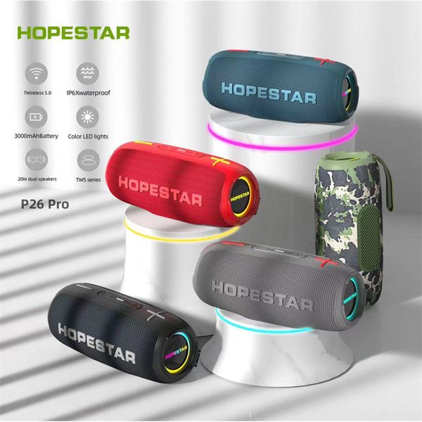 Портативна колонка HOPESTAR P26 Pro 20W Синя 202-00301 фото