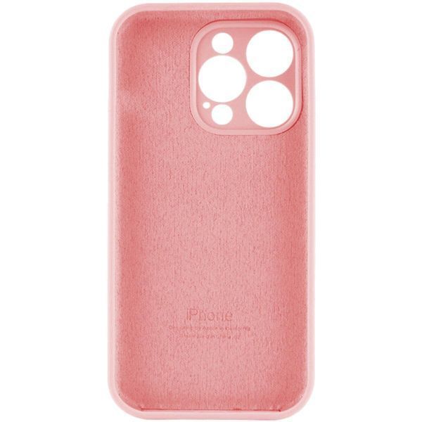Силіконовий чохол з закритою камерою для iPhone 15 Pro Pink 666-01078 фото