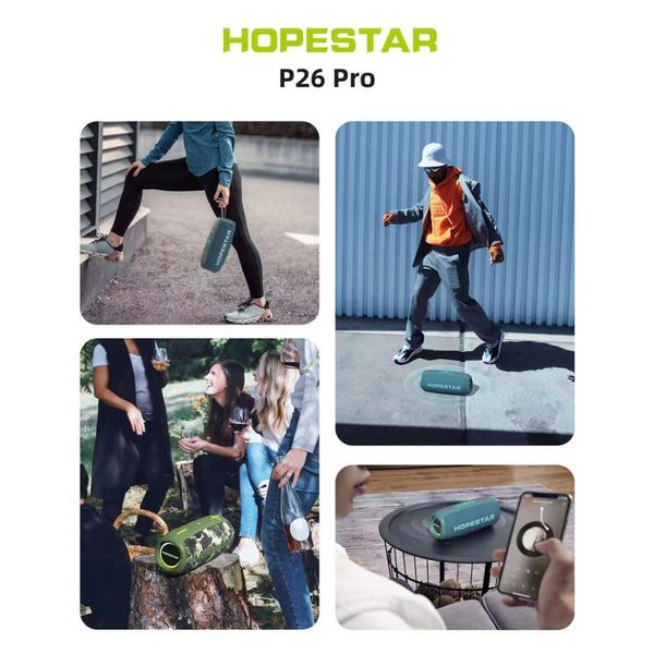 Портативна колонка HOPESTAR P26 Pro 20W Синя 202-00301 фото