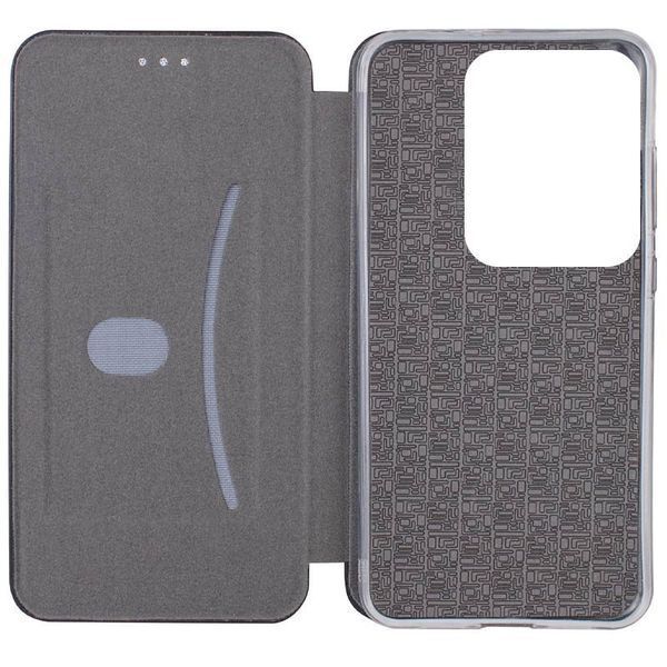 Кожаный чехол-книжка Classy для Xiaomi Redmi Note 13 5G Черный 777-03612 фото