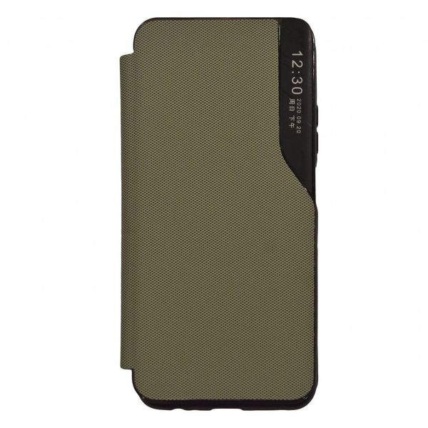 Чехол-книжка Business Fabric для Samsung A22 4G Green 777-01074 фото