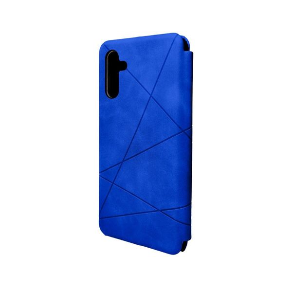 Чохол-книжка для смартфона Dekker Geometry для Xiaomi Redmi 10C Blue 666-00761 фото