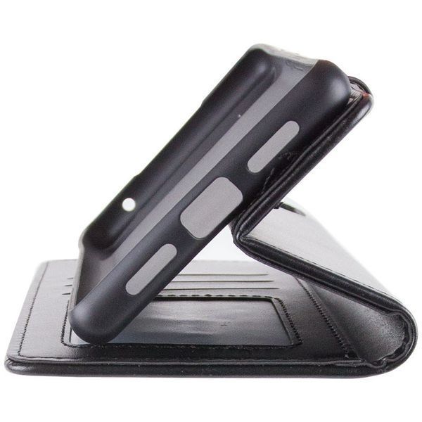 Кожаный чехол-книжка GETMAN Gallant (PU) для Google Pixel 6a Black 777-06357 фото