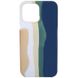 Силиконовый чехол Rainbow для iPhone 12 Pro Max Mist Blue/Cosmos Blue 888-00092 фото