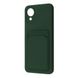 Чехол WAVE Colorful Pocket Oppo A17k Dark Green 777-00136 фото 1