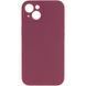 Силіконовий чохол Silk Full Camera Protective для Apple iPhone 14 (6.1") Plum 777-09775 фото 1
