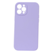 Силіконовий чохол з закритою камерою для iPhone 12 Pro Max Light Purple 333-01164 фото