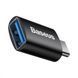 Перехідник Baseus Ingenuity Mini OTG USB 3.1 to Type-C Blue ZJJQ000003 фото 6