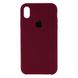 Силиконовый чехол для iPhone XR Maroon Marsala 208-00164 фото