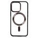 Чохол Metallic CD Magnetic для iPhone 12 Black 666-02623 фото 1
