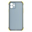 Силиконовый чехол TOTU Armor Dark with Frame для iPhone 12 Оливковый