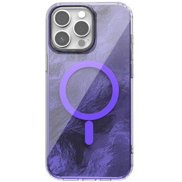 Чехол TPU Shiny Mountain (MagFit) для Apple iPhone 12 Pro Max (6.7") Purple 555-02926 фото