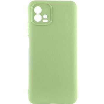 Чехол TPU GETMAN Liquid Silk Full Camera для Motorola Moto G72 Зеленый / Pistachio ILSO-00000074058-4 фото