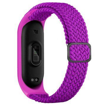 Ремешок для Xiaomi Mi Band 3/4/5/6/7 Elastic Adjustment Purple 212-02472 фото