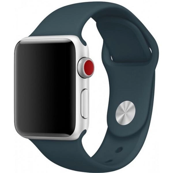 Силиконовый ремешок для Apple Watch 38/40/41 мм Cosmos Blue 212-00607 фото