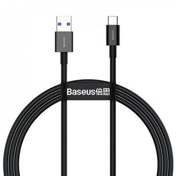 Кабель Baseus Superior Series Fast Charging Type-C 66W (1m) Black CATYS-01 фото