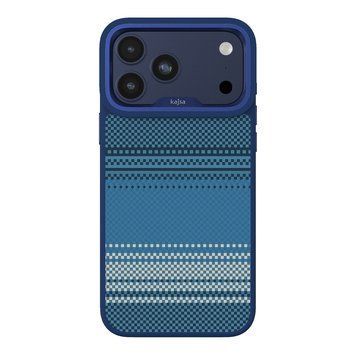Чохол Kajsa Resort Collection Gradient Stripe with MagSafe для iPhone 17 Pro Blue Plus O-Ring 2020000507208 фото