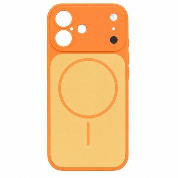 Чехол Silicone Creative Variation Case MAG COVER дизайн 17 Pro для Apple iPhone 16 Orange 666-05302 фото