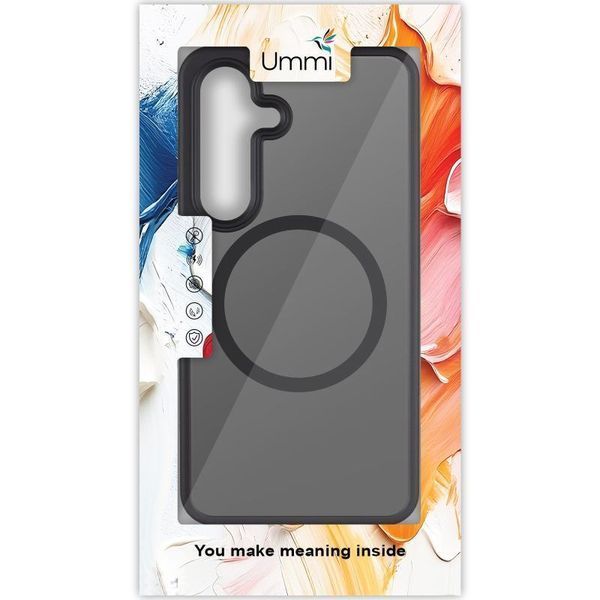 Чохол Ummi Colorful with MagSafe для Samsung Galaxy S26+ Black 777-09092 фото
