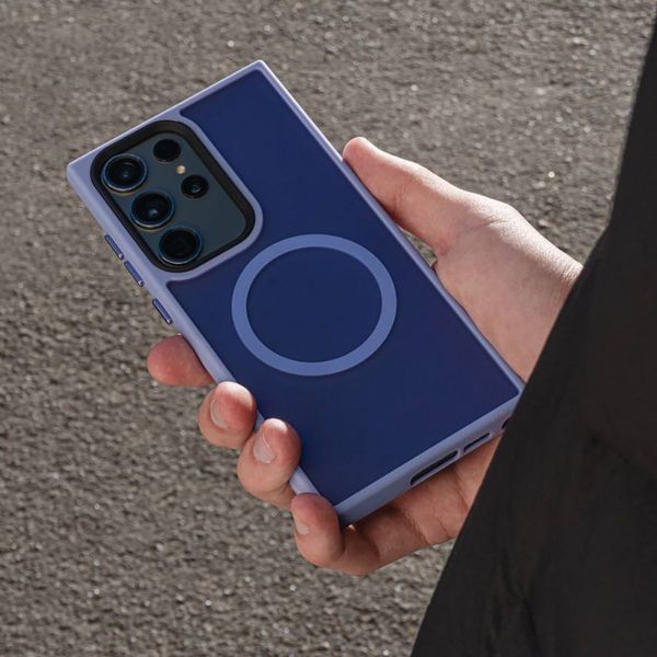 Чохол WAVE Matte Insane Case with Magnetic Ring для Samsung Galaxy S23 Midnight blue 656-07721 фото