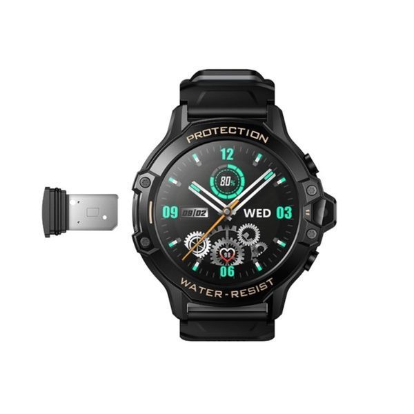 Детские смарт-часы HOCO Y107 4G 32mm. 700 mAh. IP54. children phone watch black 6942007666053 фото
