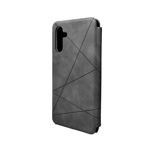 Чехол-книжка для смартфона Dekker Geometry для Xiaomi Redmi 10C Grey 666-00762 фото