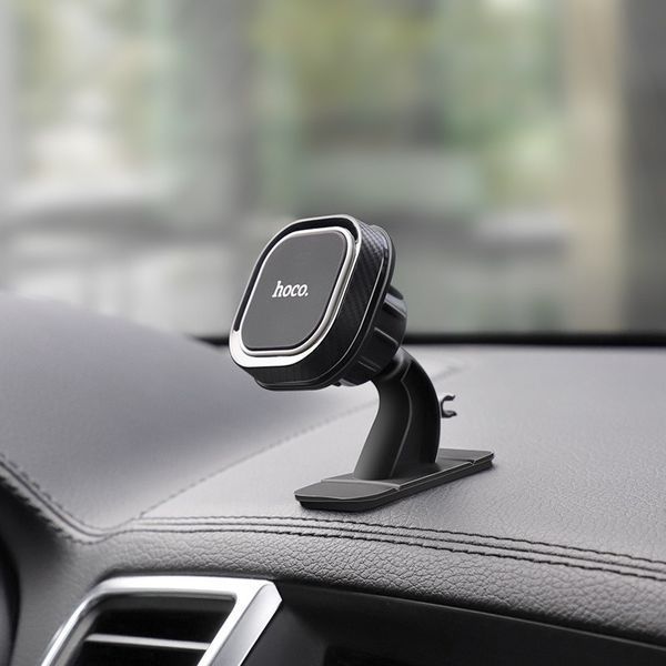 Автодержатель для телефона HOCO CA53 Intelligent dashboard in-car holder Black+Gray 6931474707536 фото