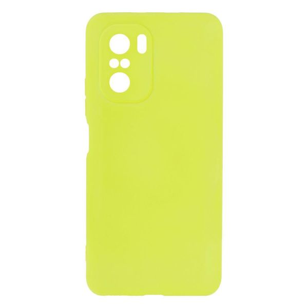 Чехол Full Case with frame для Xiaomi Poco F3 FluorescentYellow 777-00969 фото