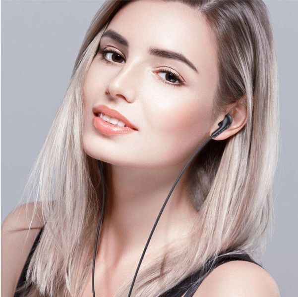 Навушники BOROFONE BM83 Craft universal earphones with mic Black 656-03925 фото