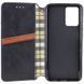 Шкіряний чохол-книжка GETMAN Cubic для Motorola Moto G24 / G04 / E14 Чорний 555-01677 фото 4