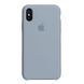 Силіконовий чохол для iPhone X/XS Mist Blue 208-00114 фото