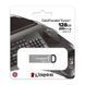 Флеш-накопичувач Kingston USB 3.2 DT Kyson 128GB Silver/Black DTKN/128GB фото 2