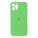 Силиконовый чехол с закрытой камерой для iPhone 12 Pro Max Lime 208-00836 фото