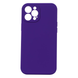 Силиконовый чехол с закрытой камерой для iPhone 12 Pro Max Violet 333-01163 фото