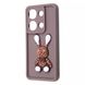 Чехол Pretty Things Case для Xiaomi Redmi Note 13 Pro 4G/Poco M6 Pro 4G Brown/Rabbit 777-02046 фото