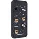 Чохол TPU Toys Case для Xiaomi Redmi 12C / Poco C55 Black/Always Happy 777-03858 фото