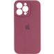 Силіконовый чохол з закритою камерою для iPhone 13 Pro Max Marsala 208-00780 фото