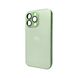 Чохол для смартфона AG Glass Matt Frame Color для iPhone 11 Pro Max Light Green 666-00546 фото