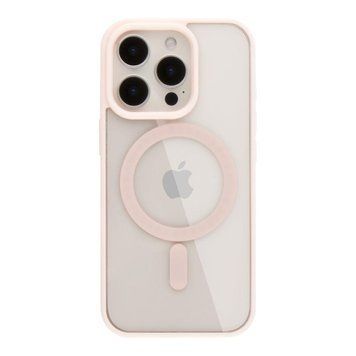 Чохол NEW TPU Color with Magsafe для iPhone 16 Pro Pink 214-02572 фото