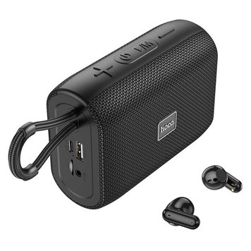 Портативна Bluetooth колонка HOCO HC15 Poise 2-in-1 Колонка та Навушники Sports Speaker Black 202-00392 фото