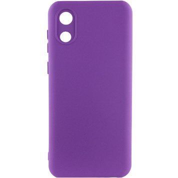 Чохол Silicone Cover Lakshmi Full Camera для Samsung Galaxy A03 Core Purple 777-07049 фото