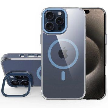 Чохол TPU Space Case Apex with MagSafe для Apple iPhone 15 Pro Max (6.7") Navy Blue 214-03341 фото