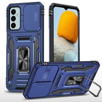 Ударостійкий чохол Camshield Army Ring для Samsung Galaxy A26 5G Navy Blue 777-04943 фото